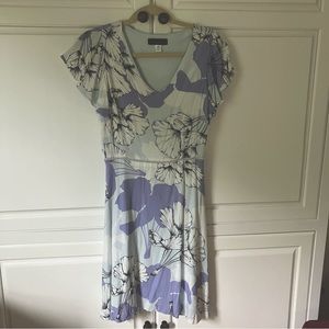SIMPLY STYLED LAVENDER FLORAL DRESS
